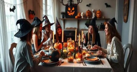 como fazer festa de halloween em casa