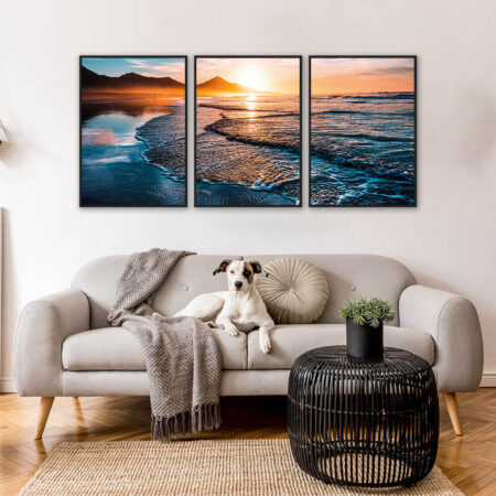 decoracao-com-quadros-na-sala