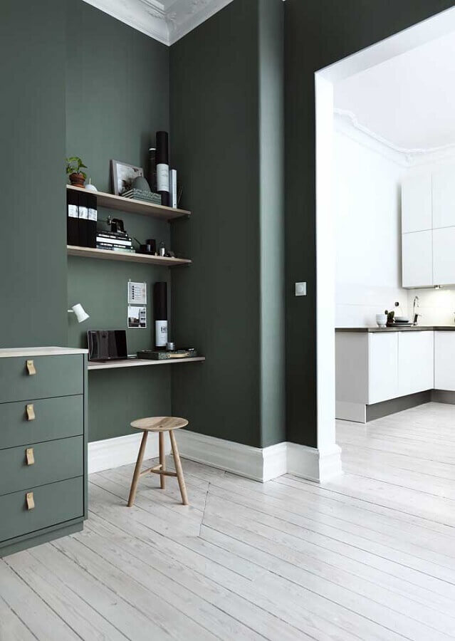 decoracao-com-parede-verde
