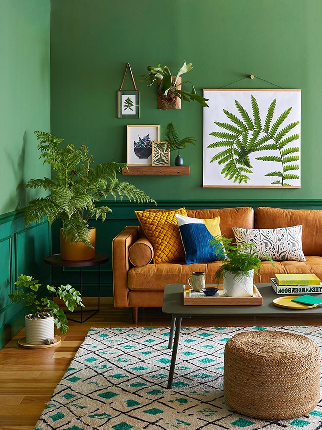 decoracao-com-parede-verde