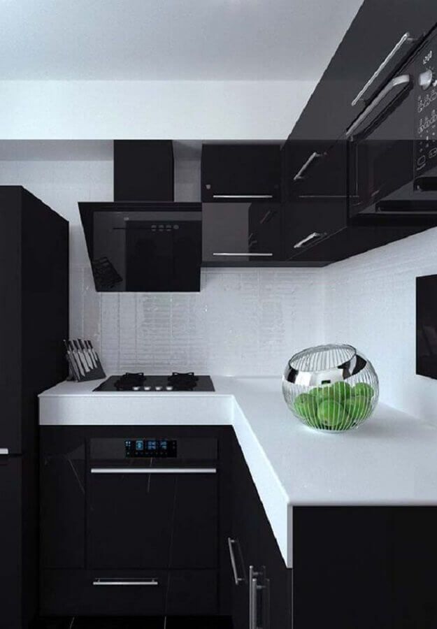 decoracao-de-cozinha-preta
