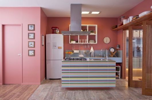 decoracao-de-cozinhas-rosas