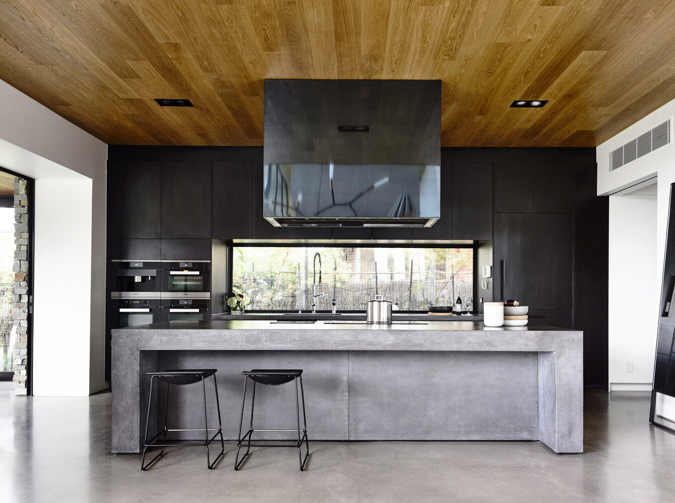 decoracao-de-cozinha-com-cimento-queimado