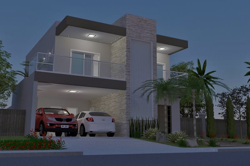 casas-dois-andares-modernas