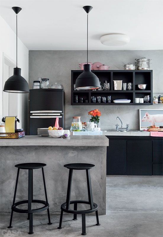 decoracao-de-cozinha-preta