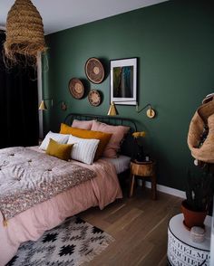 decoracao-com-parede-verde