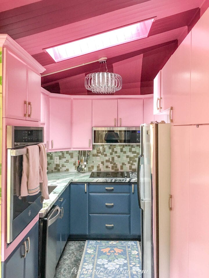 decoracao-de-cozinhas-rosas