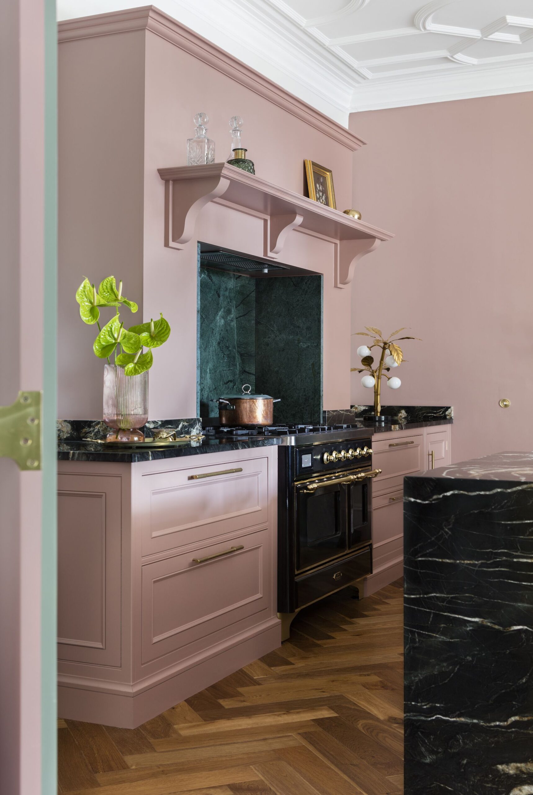decoracao-de-cozinhas-rosas