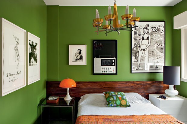 decoracao-com-parede-verde