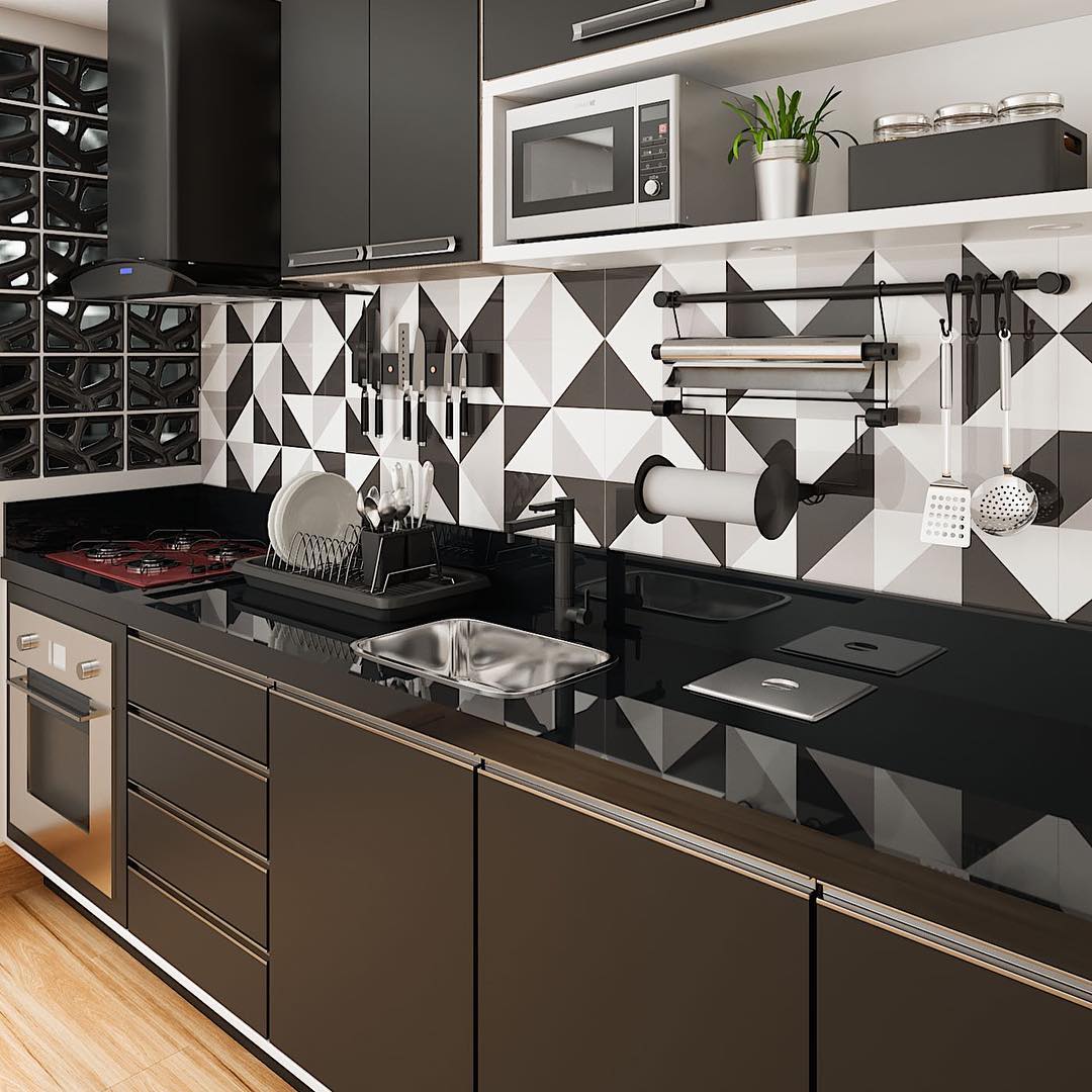 decoracao-de-cozinha-preta