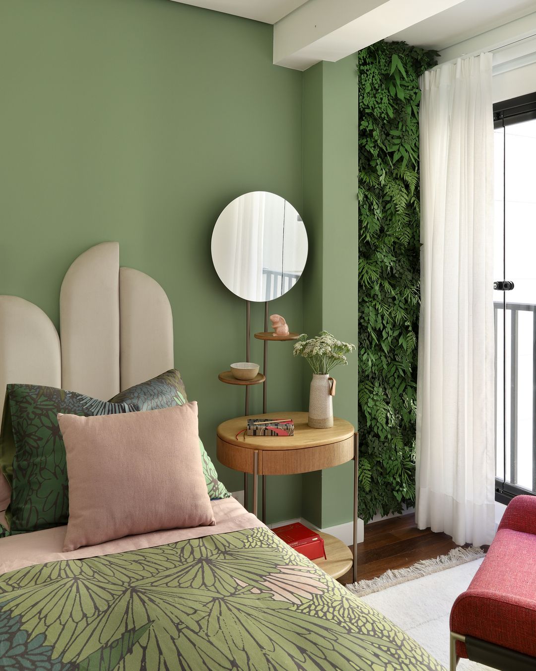 decoracao-com-parede-verde