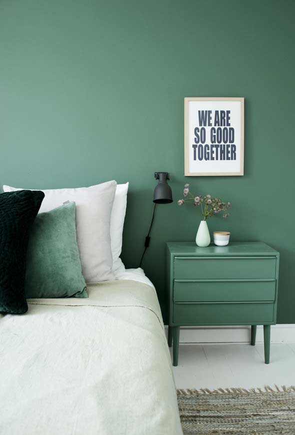 decoracao-com-parede-verde