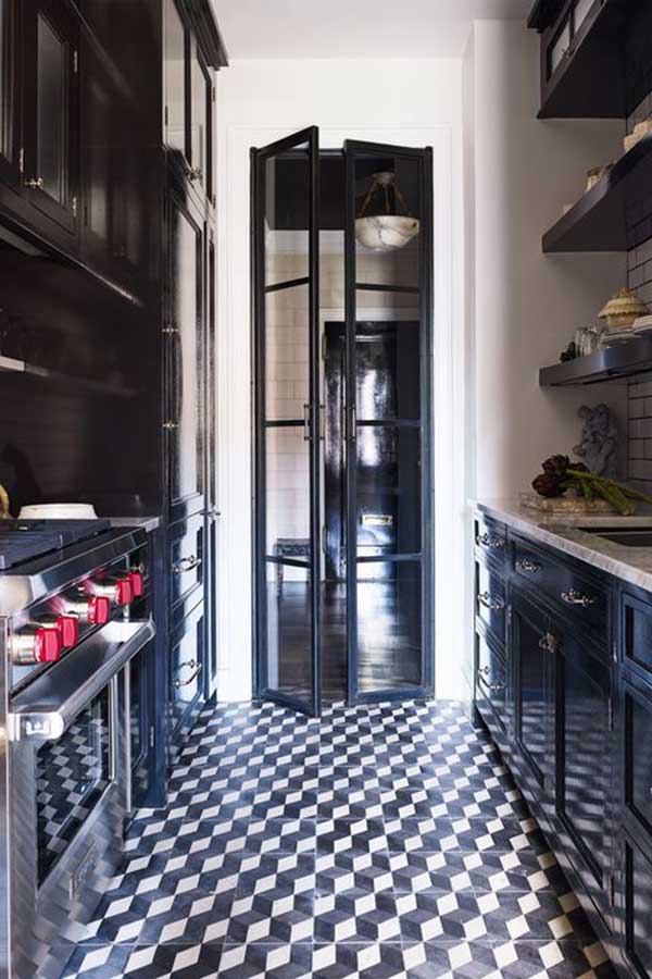 decoracao-de-cozinha-preta-e-branca
