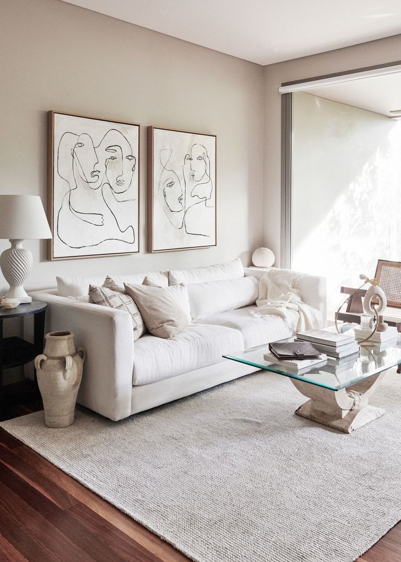 decoracao-de-sala-com-tapete-colorido
