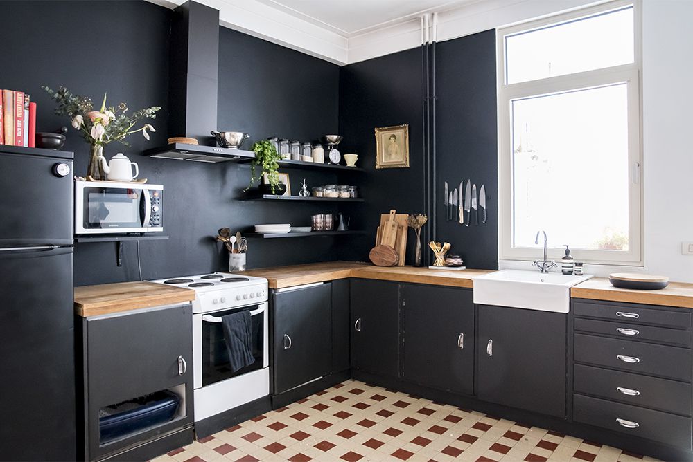 decoracao-de-cozinha-preta