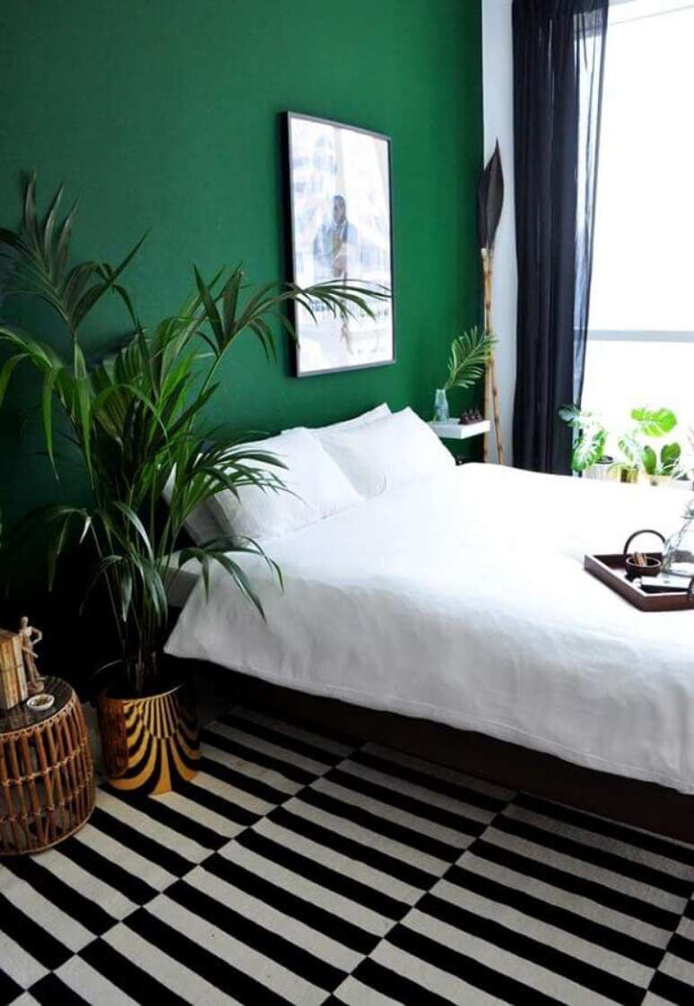 decoracao-com-parede-verde