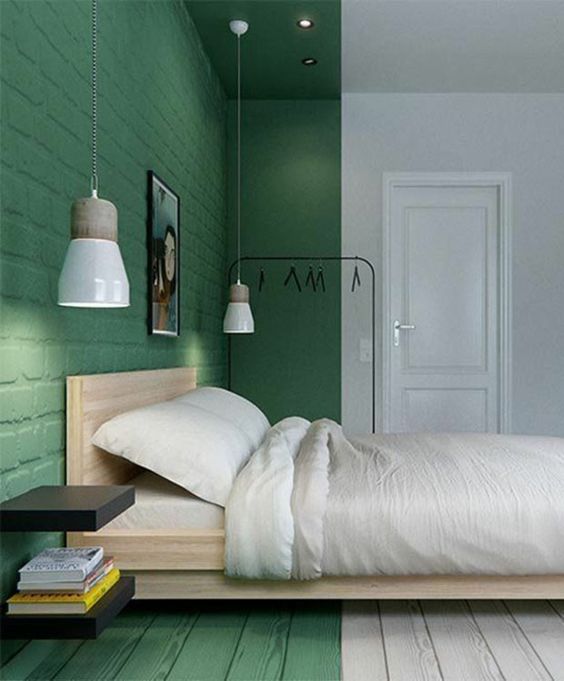 decoracao-com-parede-verde