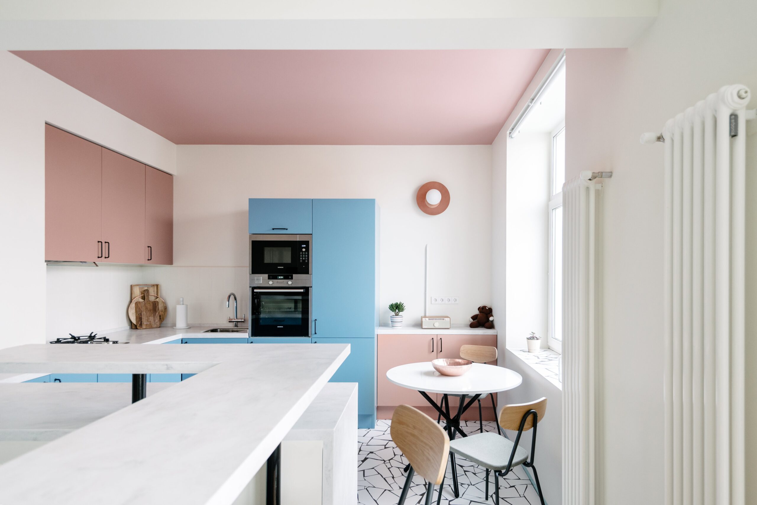 decoracao-de-cozinhas-rosas
