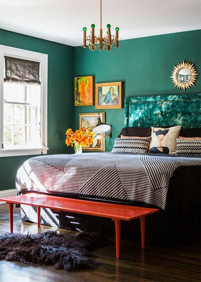 decoracao-com-parede-verde