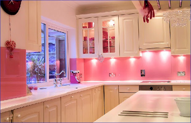 decoracao-de-cozinhas-rosas