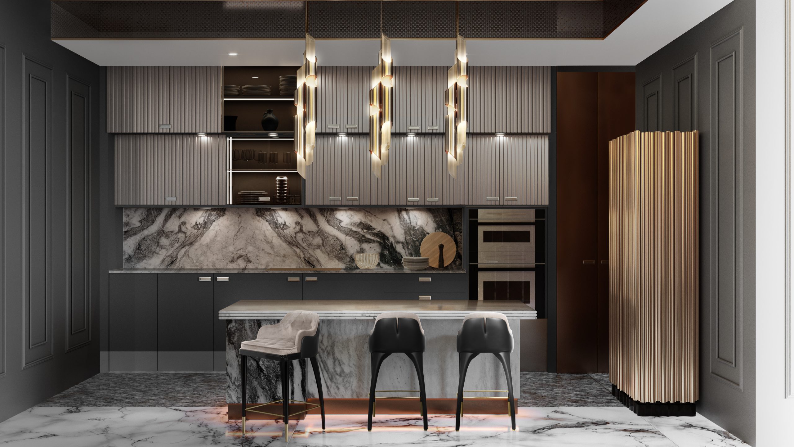 decoracao-de-cozinha-de-luxo