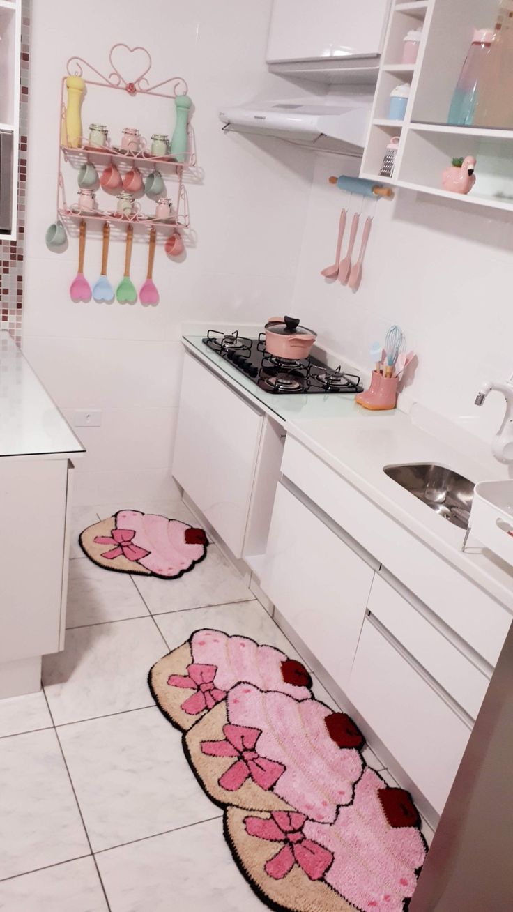 decoracao-de-cozinhas-rosas
