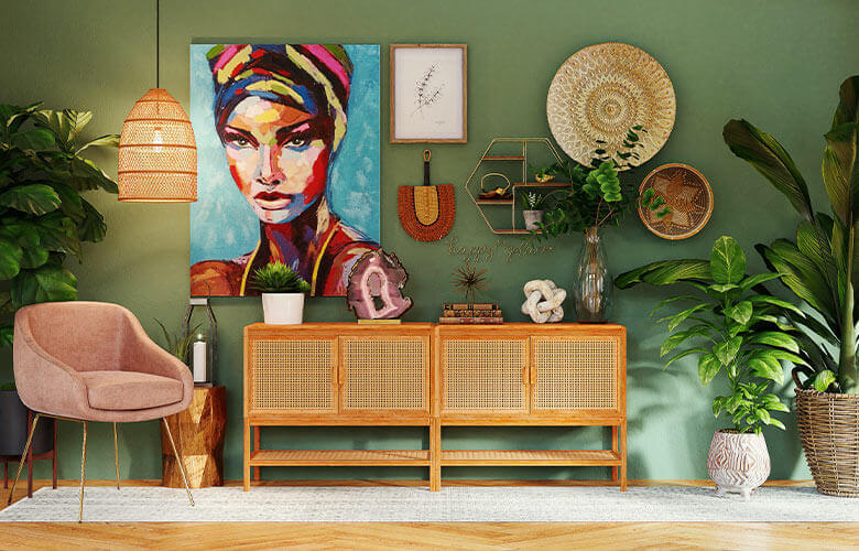 decoracao-com-parede-verde