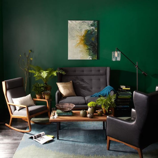 decoracao-com-parede-verde