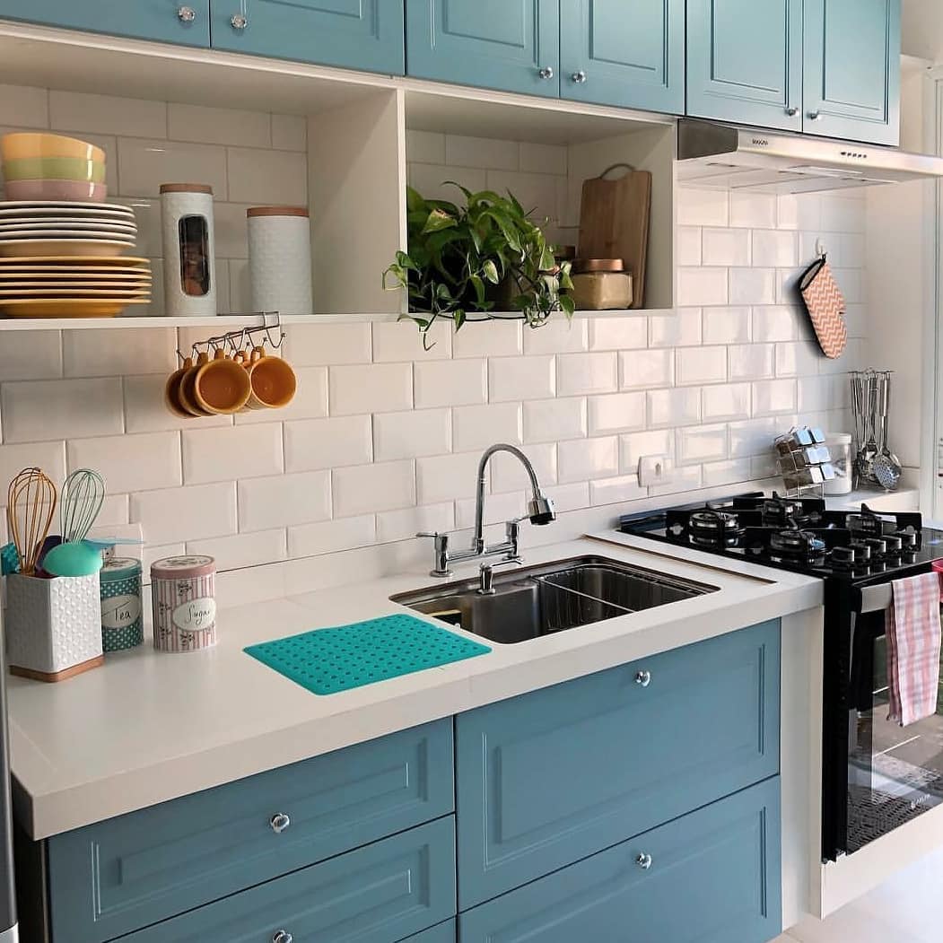 decoracao-de-cozinha-azul