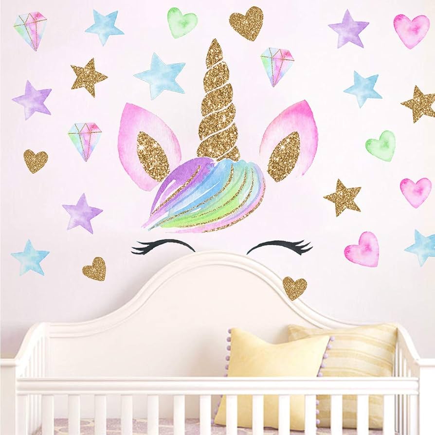 decoracao-para-quarto-de-bebe-unicornio-2