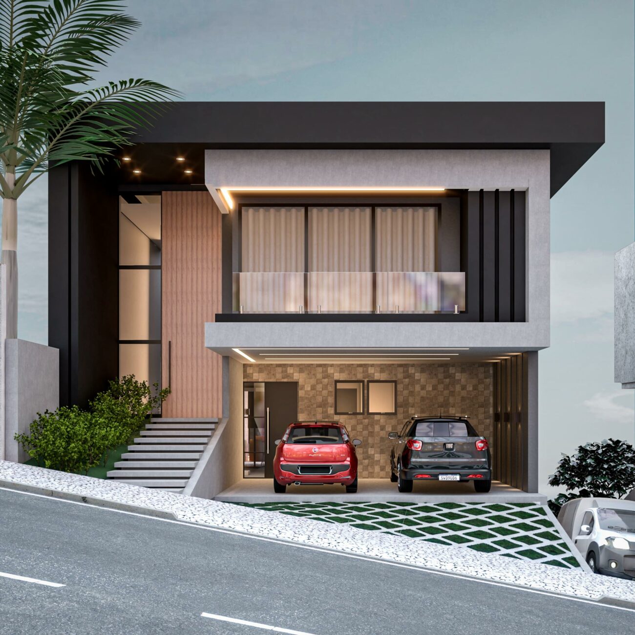 casas-dois-andares-modernas
