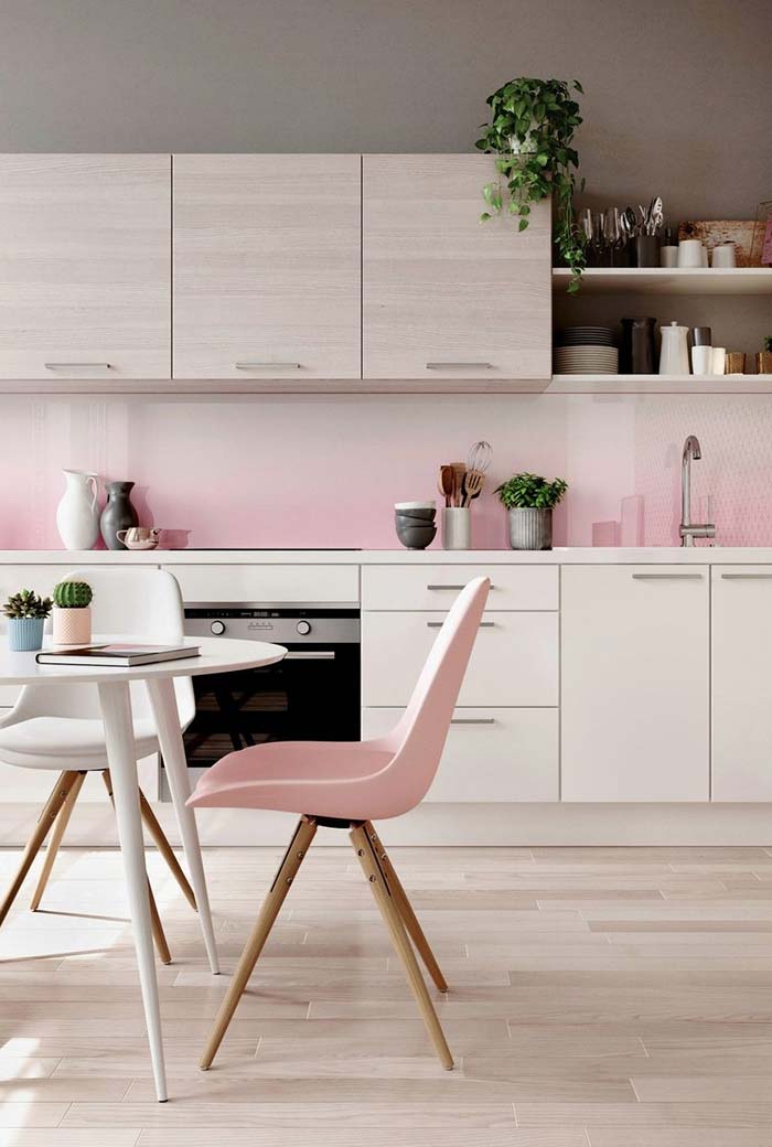 decoracao-de-cozinhas-rosas