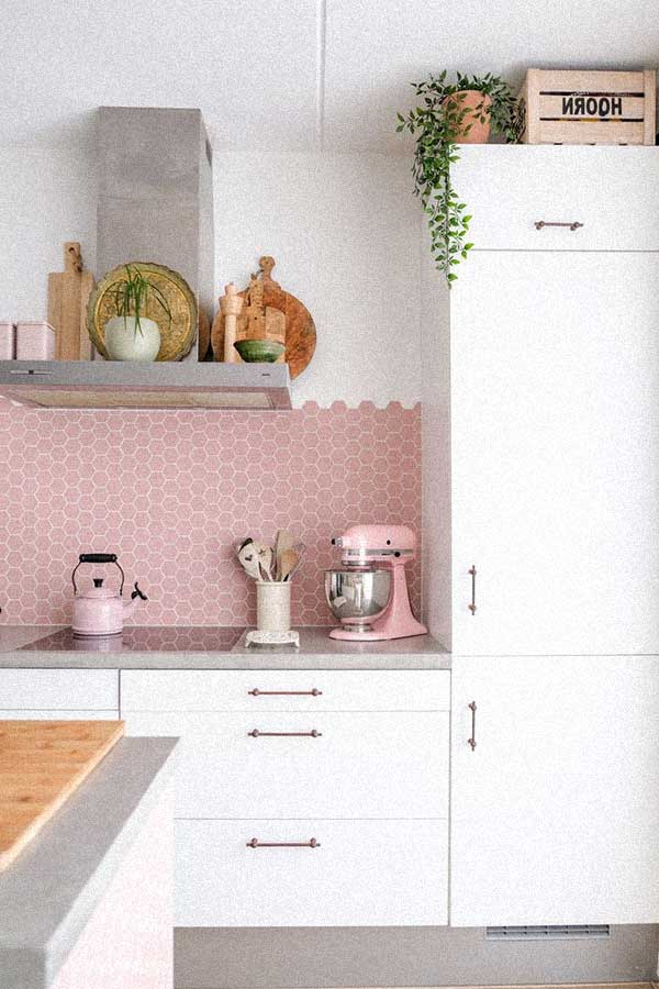 decoracao-de-cozinhas-rosas