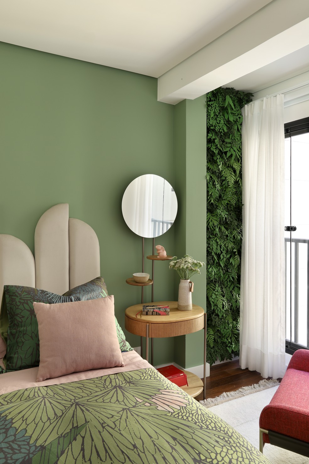 decoracao-com-parede-verde