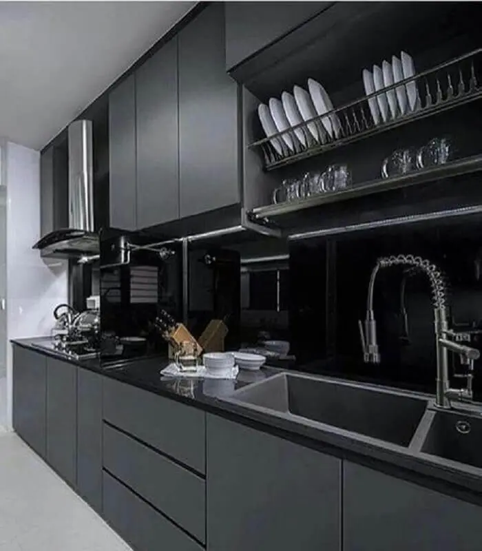 decoracao-de-cozinha-cinza