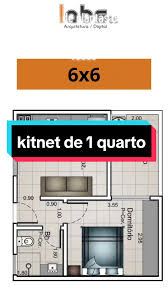 plantas-de-casa-com-1-quarto