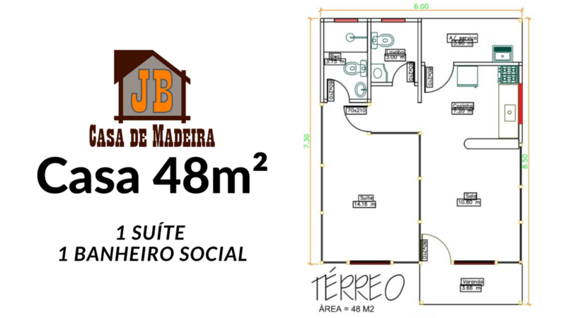 plantas-de-casa-com-1-quarto