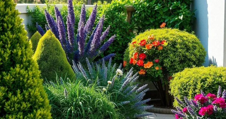 arbustos para jardim pequeno