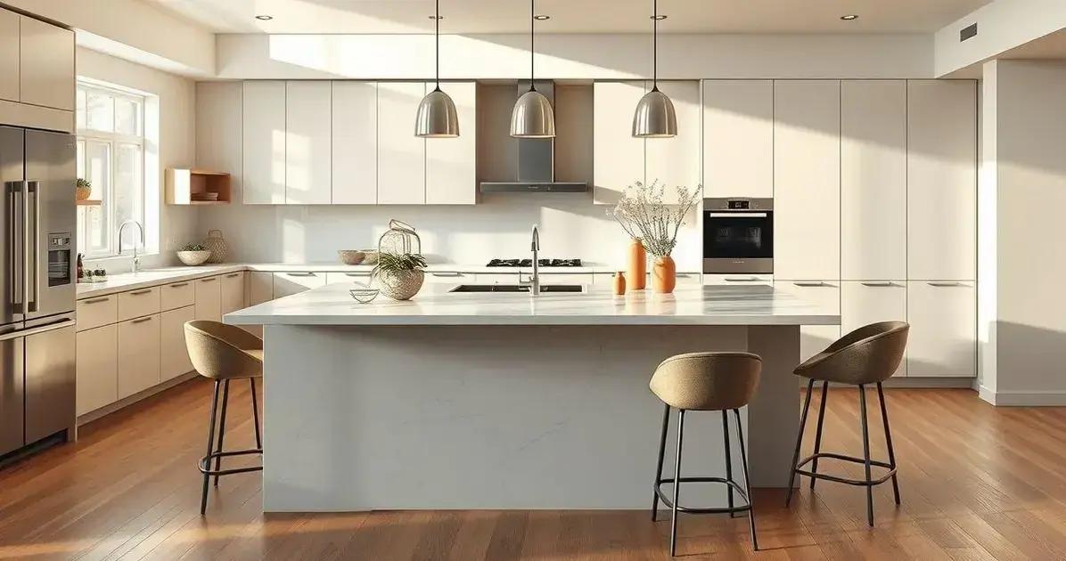 Bancada cozinha americana altura