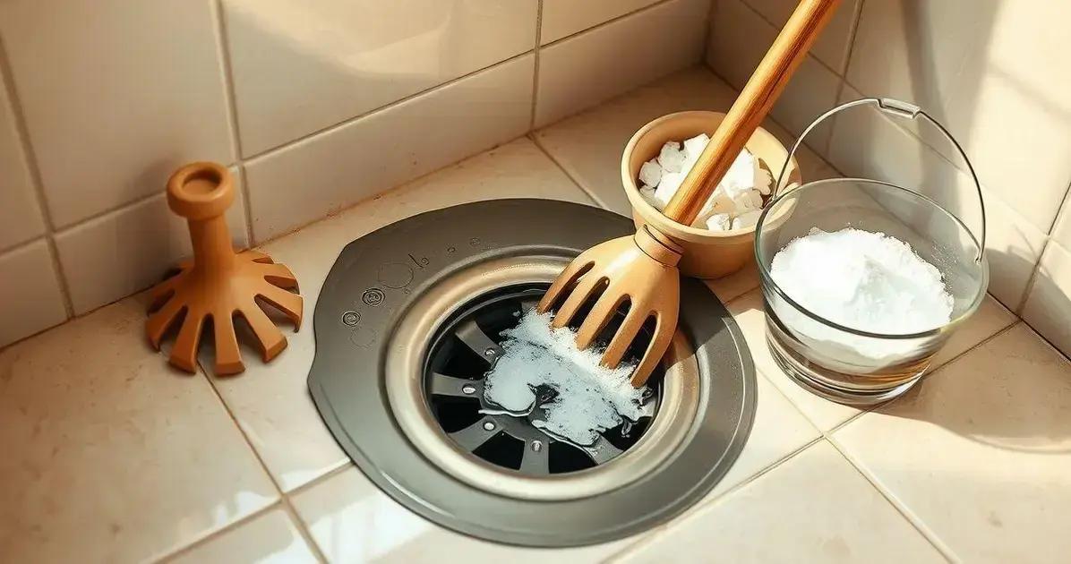 como desentupir ralo de banheiro