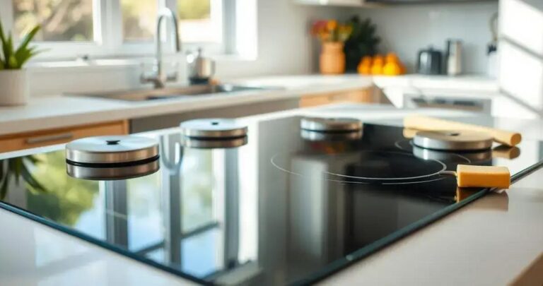 como limpar fogão de vidro