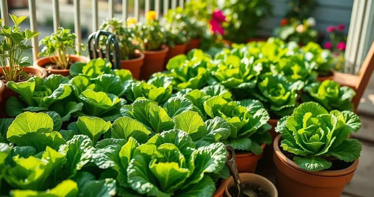 cultivo de alface em casa