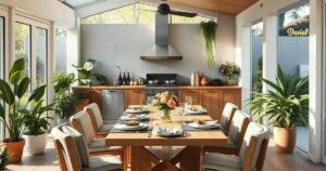 Custo construção espaço gourmet