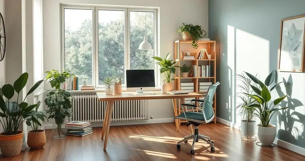 decoração de home office