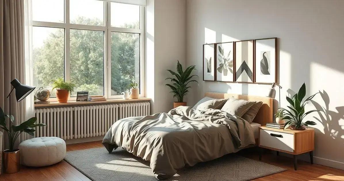 decoração de quarto de solteiro