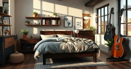 decoração de quarto masculino