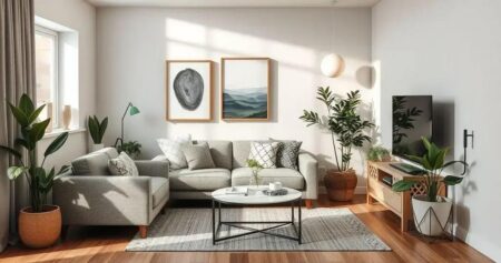 decoração de sala