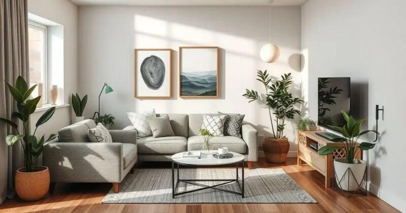 decoração de sala