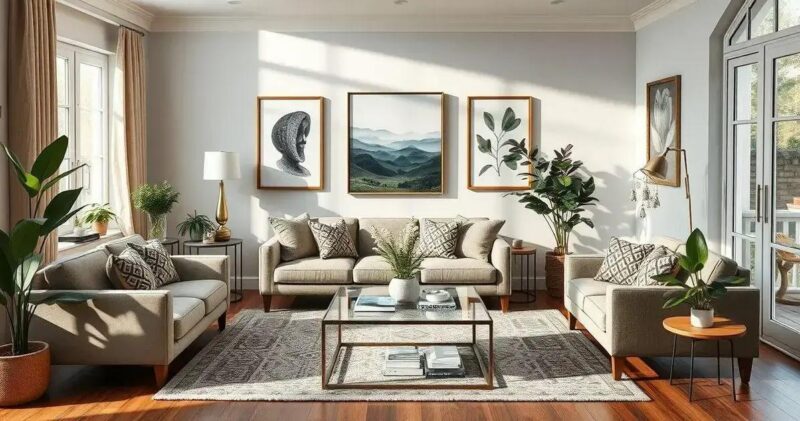 decoração de sala