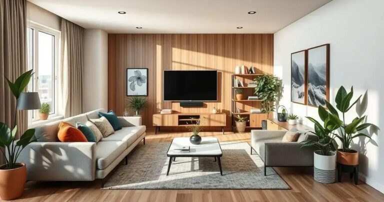 decoração de sala de tv